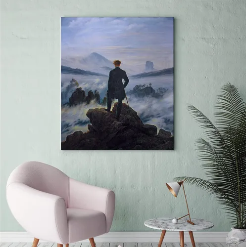 Miniatura 268 de A&T ARTWORK Campo de trigo con cipreses de Van Gogh Las reproducciones de arte clásico mundial, impresiones en lienzo giclée para decoración
