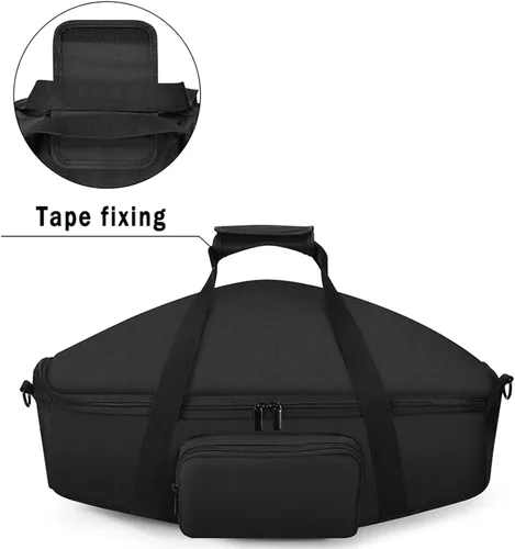 Miniatura 4 de Funda para JBL Boombox 3/Boombox 3 Wi-Fi/Boombox 2, bolsa de mano, cargador de cable, funda de almacenamiento de viaje, bolsa de hombro para altavoz