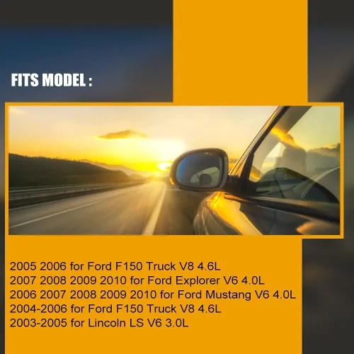 Miniatura 2 de ROADFAR Cuerpo del acelerador de 2.559 in con sensor TPS S20020 9W7Z9E926A para 05-11 forFord Crown Victoria 05-14 para Ford E-250 05-16