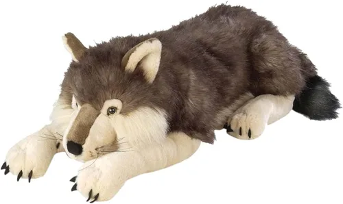 Miniatura 9 de Wild Republic - Peluche de lobo jumbo, animal gigante de peluche, juguete de peluche, regalos para niños, 30 pulgadas