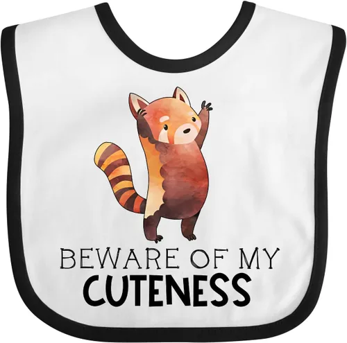 Miniatura 3 de inktastic Beware Of My Cuteness Cute Red Panda Babero