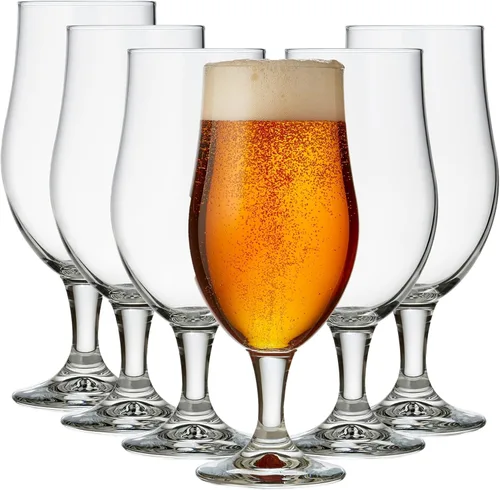 Miniatura 8 de Libbey Vaso de cerveza Belga, Set de 4, Transparente Clásico Belga 4