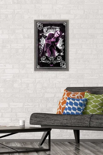 Miniatura 2 de Trends International Póster de pared de DC Comics Movie - The Dark Knight - The Joker Playing Card - Póster de pared, 14.725 x 22.375 pulgadas
