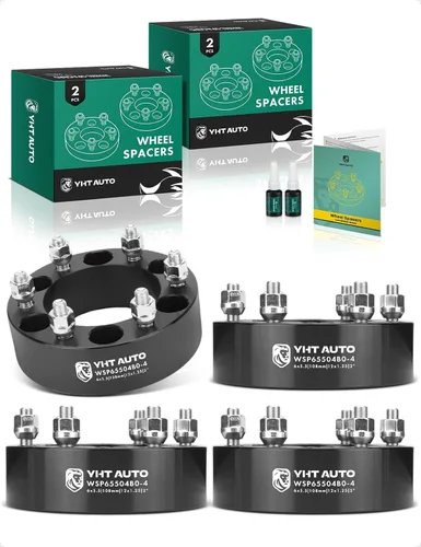 Miniatura 12 de YHTAUTO Espaciadores de rueda de 6x5.5 pulgadas de 1 pulgada compatibles con modelos INFINITI, Nissan, QX4, QX56, Frontier, Armada, Pathfinder