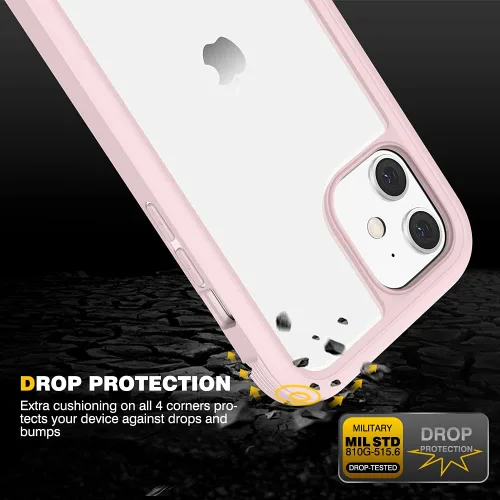 Miniatura 477 de Diaclara Funda diseñada para iPhone 16, mejorada [protección completa de la cámara], carcasa resistente de cuerpo completo con protector de pantalla
