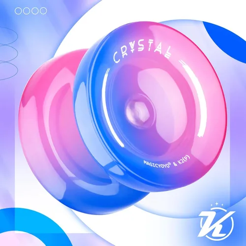 Miniatura 2 de Magicyoyo K2 - Yoyo de cristal para niños principiantes, Yoyo sensible con rodamiento no sensible para reemplazo, Yo-yo de plástico profesional