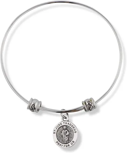 Pulsera San Judas Tadeo | Pulsera de San Judas o pulsera San Tadeo para tu héroe de San Judas San Judas, joyería de encanto ideal para el hospital