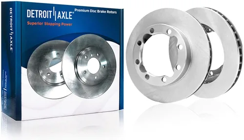Miniatura 21 de Detroit Axle - Rotores de freno delanteros para Honda Accord Civic Element Fit Insight CSX ILX Rotores de freno de disco Reemplazo de rotores
