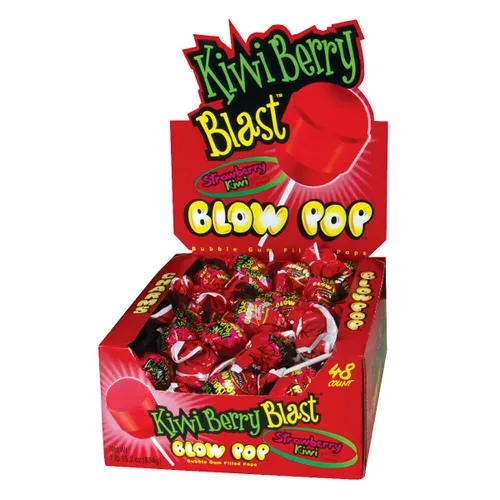 Miniatura 10 de Charms Paletas Blow Pops, caja de 48