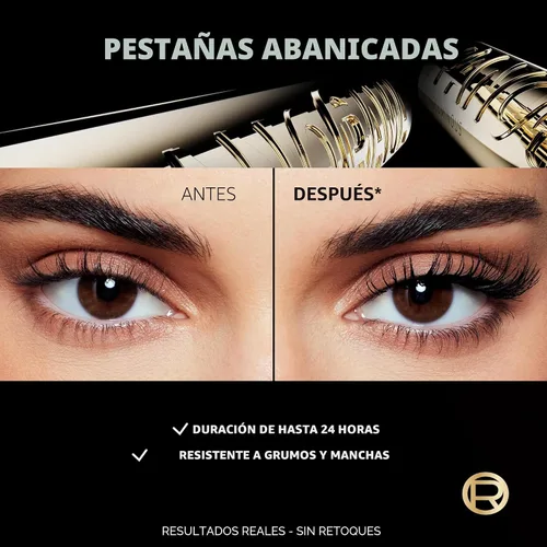 Miniatura 3 de L'Oreal Paris Máscara Panorama Voluminosa, Máscara de Volumen y Alargamiento, Maquillaje Lavable de Larga Duración y Resistente a Manchas, Marrón