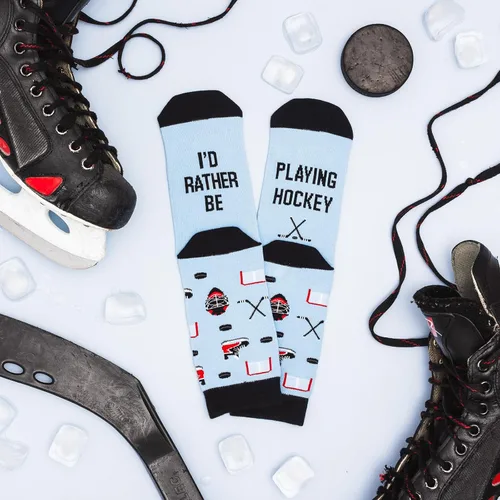 Miniatura 5 de I'd Rather Be - Calcetines divertidos para hombres y mujeres, regalos para golf, caza, camping, senderismo, esquí, lectura, deportes y mucho más