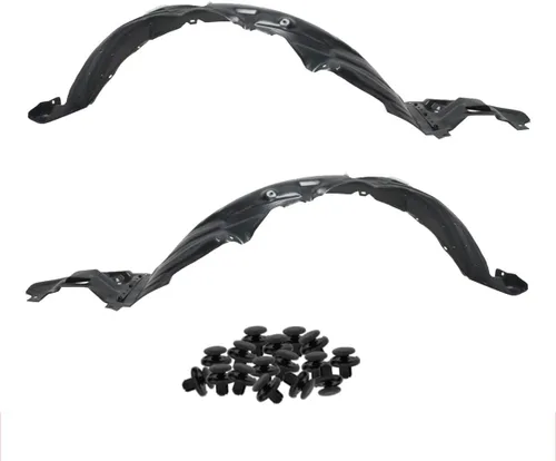 Parts N Go Juego de forros para parachoques con clips para Corolla 2014-2016 lado del conductor y del pasajero izquierdo y derecho TO1249178