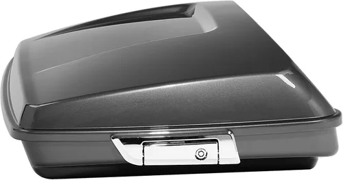 Miniatura 26 de HR3 Amber Whiskey 5.5" Equipaje de maletero tipo navaja con cierres Compatible con Street Glide FLHX 2014 2016 Road Glide FLTRX (Reemplaza al OEM)