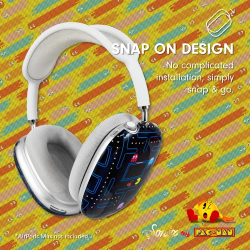 Miniatura 4 de Sonix Funda Protectora para Auriculares AirPods Max - Elegantes Cubiertas de Orejas de Carcasa Dura de TPU PAC-Man
