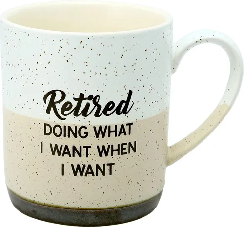 Miniatura 11 de Pavilion - Estoy jubilado, hazlo tú mismo - Taza grande de café de gres de 15 oz