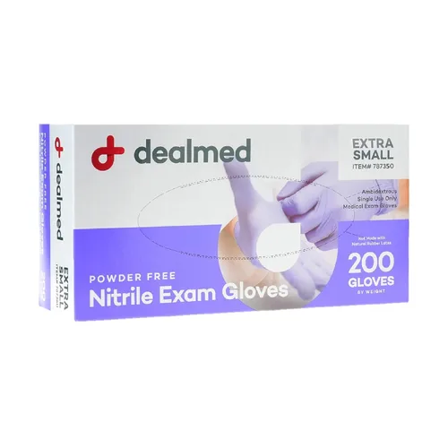Miniatura 11 de Dealmed Guantes de examen médico – 1800 guantes de nitrilo XL, desechables, no irritantes, sin látex, multiuso para un botiquín de primeros auxilios