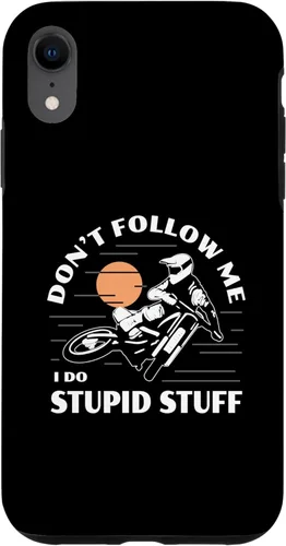 Miniatura 24 de Funda para iPhone 12 Mini Dirtbike Motocross Don't Follow Me Stupid Stuff Dirt Bike