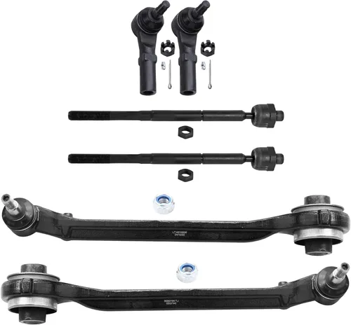 Miniatura 260 de Detroit Axle - Kit de extremo delantero para Chrysler 300 Dodge Charge Challenger 2011-2023, 2 brazos de control inferiores traseros 2 rótulas