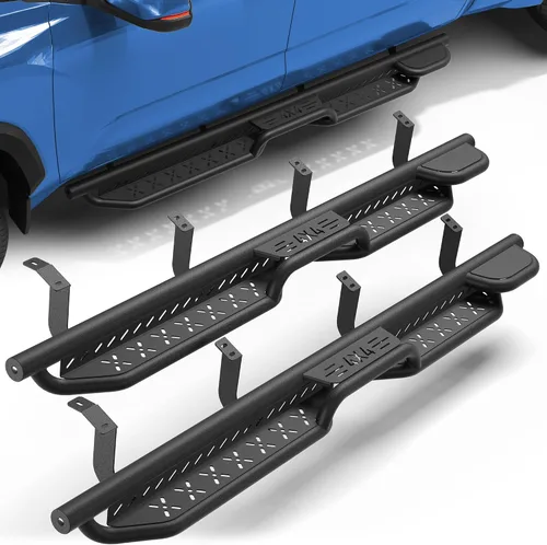 Miniatura 32 de Estribos para Wrangler JK 2007-2018, pasos de trabajo de acero resistente Heavy-Duty Work Steps, 550-LB Capacity, Easy Cab & Bed Access, Jobsite
