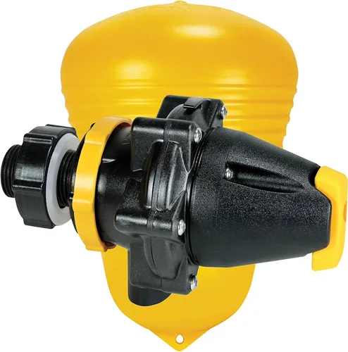 Jobe Valves J-MFV20DLT 82026 Megaflow Valve, 3/4", amarillo/negro