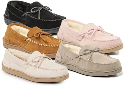 Miniatura 4 de MySlipper - Pantuflas tipo mocasín para mujer de MyPillow