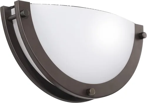 CLOUDY BAY - Lámpara de pared de 12 pulgadas, CRI90+ 15W 3000K/4000K/5000K Ajustable en temperatura de color, aplique de pared regulable LED media