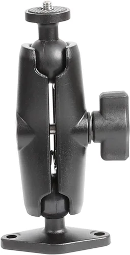Miniatura 9 de xik Soporte de montaje para cámara: base rómbica de bola de 1 pulgada, rosca de 1/4 "-20 - Compatible con cámara de seguridad Logitech, DSLR, CCTV