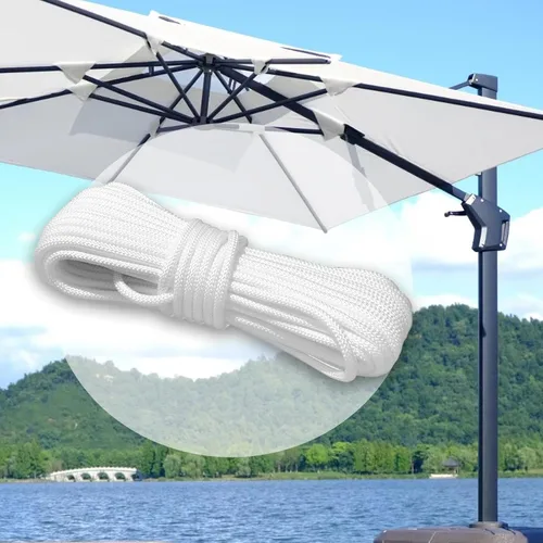 Miniatura 4 de Cuerda para sombrilla de patio, cuerda de repuesto para sombrilla de patio, accesorios portátiles para mesa, patio al aire libre, playa