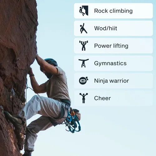 Miniatura 7 de RUNGNE Premium Climbing Chalk - High Performance Chalk for Rock Climbing, Bouldering, Weightlifting & More - Unmatched Grip and Skin Friendly
