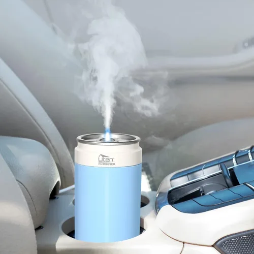 Miniatura 2 de Humidificadores, humidificador para dormitorio, humidificador de aire de lata, humidificadores para el hogar y las plantas, alimentado por USB
