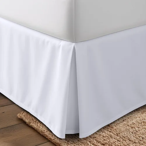 Miniatura 29 de Utopia Bedding Falda para cama individual – Paquete de 20 – Volantes plisados cuádruples suaves – Fácil ajuste con caída a medida de 15 pulgadas