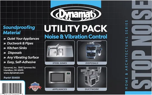 Dynamat Xtreme Architectural Bulk Pak 9 - Hojas amortiguadoras de sonido - Material de insonorización para el hogar - Aislador de ruido y control de