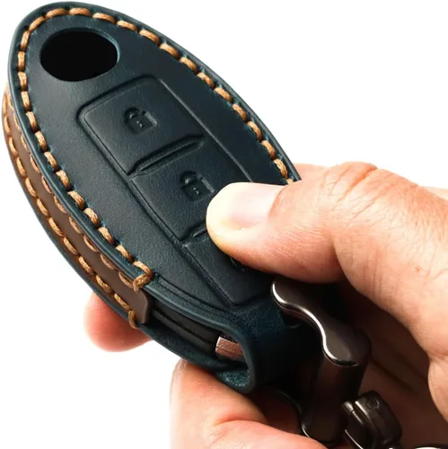 Miniatura 7 de Funda para llavero de automóvil, funda suave de protección completa compatible con Nissan X-Trail Rogue Altima Quest Pathfinder Sentra Patrol CIMA