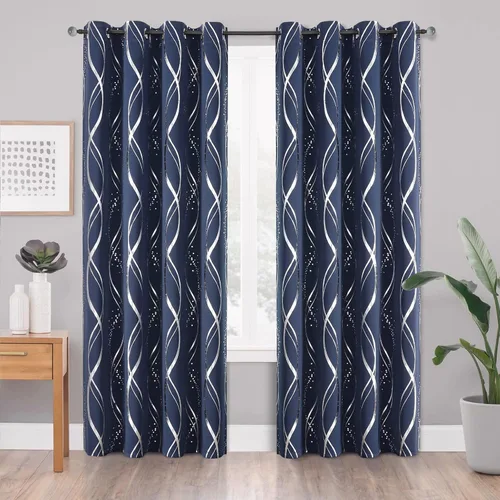 Miniatura 14 de BUHUA - Paneles de cortinas opacas para sala de estar, cortinas grises con aislamiento térmico, cortinas de ventana para dormitorio - 72 pulgadas