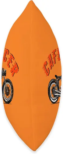 Miniatura 2 de American Cafe Racer Motorcycle Apparel and Merch Cafe Racer Biker Men Women Adult Teens Boys Girls Kids Youth Throw Pillow, 16x16, Multicolor