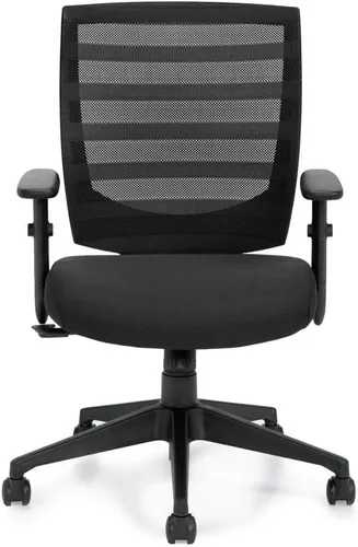 Miniatura 11 de GOF Silla ergonómica de escritorio de oficina trasera de malla, asiento de tareas para conferencias, gestión, oficina en casa, diseño cómodo