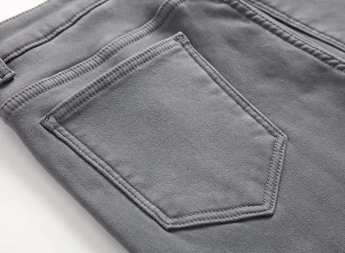 Miniatura 5 de FREDD MARSHALL - Jeans elásticos y ajustado para hombre con forro polar