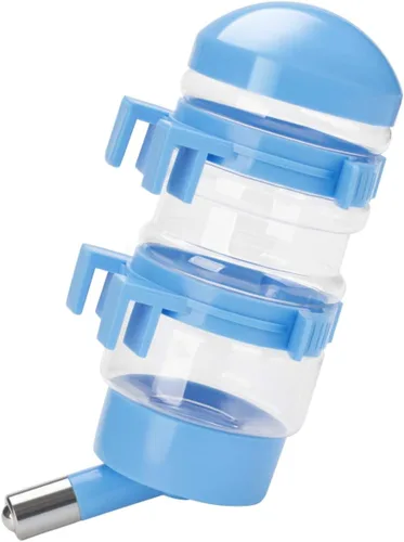 Dispensador de botellas de agua para perros sin goteo para caja, 13.5 fl oz sin goteo para mascotas, hervidor de agua con alimentación automática