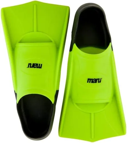 Miniatura 4 de MARU Aletas de entrenamiento, aletas de natación de silicona para patadas más fuertes y rápidas con mayor propulsión, utilizadas para entrenamiento