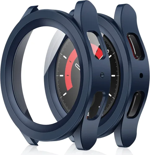 Miniatura 20 de Amizee Paquete de 2 fundas protectoras de pantalla compatibles con Samsung Galaxy Watch Ultra (2025/2024) de 1.772 pulgadas, con protector de negro