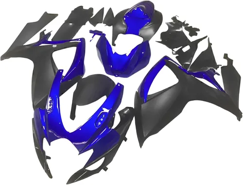 Miniatura 398 de Kit de carenado de inyección azul, negro y blanco para Suzuki GSXR600 GSX750 2006 2007 GSXR 600 GSX-R750 06 07 ABS Carenado de plástico completo