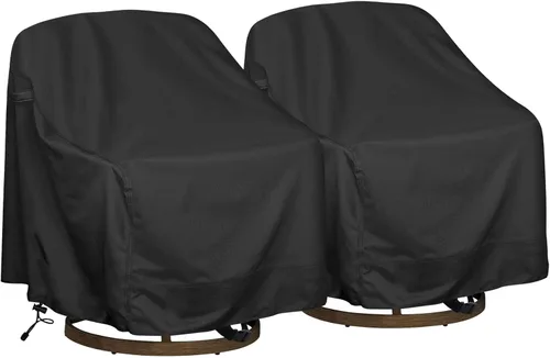 Miniatura 11 de 1 paquete de fundas resistentes para sillas de patio, tela Oxford 600D resistente a los desgarros, 314.961 in, impermeables, resistentes a los rayos