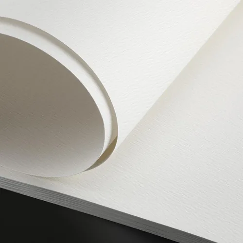 Kisston 10 hojas de papel de acuarela grande de 22 x 30 pulgadas, 140 libras/300 GSM de algodón con textura de papel de dibujo, suministros de
