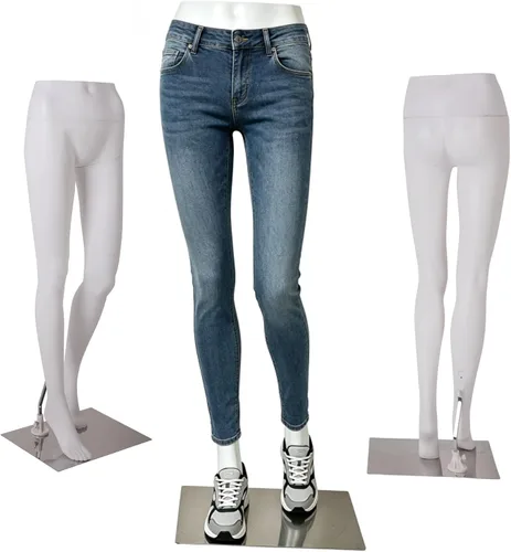 Miniatura 20 de Maniquí de cuerpo completo masculino – Soporte de maniquí con base de metal Pantalla de forma de vestido desmontable, modelo de vestido ajustable