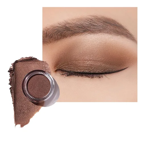 Miniatura 55 de Oulac Sombra de ojos en crema con brillo también para iluminador Sombra de ojos mezclable Resistente al agua y de larga duración con fórmula Pureza
