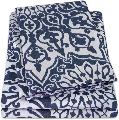 Miniatura 2 de Juego de sábanas de tamaño California king, ropa de cama transpirable y lujosa con correas elásticas integradas para las esquinas, colección Supreme