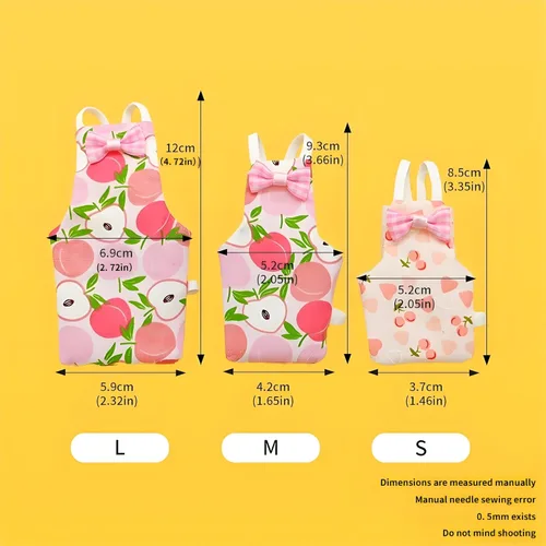 Miniatura 3 de 6 pañales lavables para pájaros, con forro impermeable y correas ajustables, pañales suaves reutilizables para periquitos, periquitos, mini