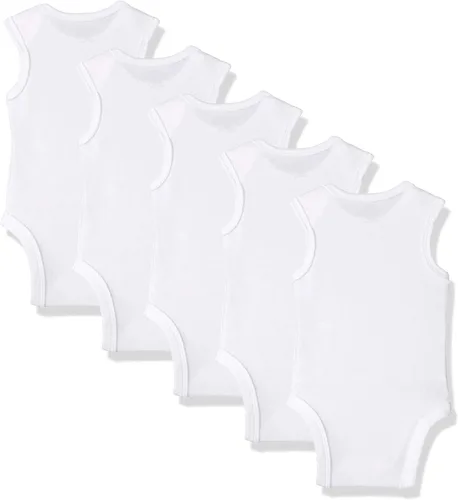 Miniatura 20 de Hanes Body unisex para bebé, Ultimate Flexy sin mangas para niños y niñas, paquete de 5