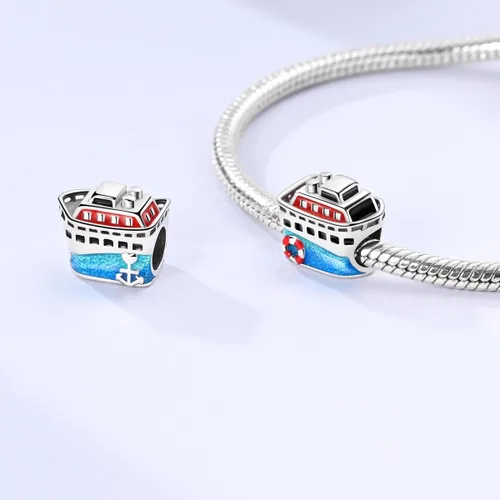 Miniatura 168 de Hapour Dijes de plata de ley 925 para pulseras, collar, joyería europea, colgante de cuentas para mujeres y madres