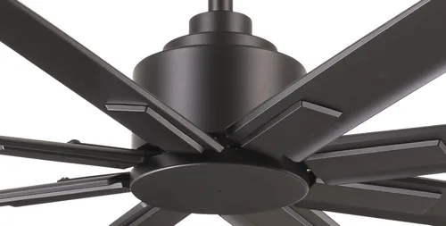 Miniatura 3 de Minka Aire Xtreme H2O - Ventilador de techo F896-65-SI de 65 pulgadas, hierro ahumado, reversible con control remoto
